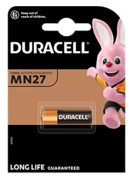 DURACELL® MN27 Alkaline Batterie 12V im  Blister
